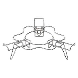 日本304不锈钢可伸缩蒸架多功能折叠蒸笼支架高脚隔水蒸菜锅架子
