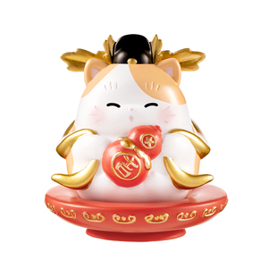 故宫淘宝｜故宫猫送福不倒翁盲盒猫咪潮玩摆件文创玩偶生日礼物