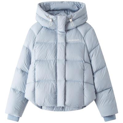 十二篮云感90白鹅绒短款羽绒服