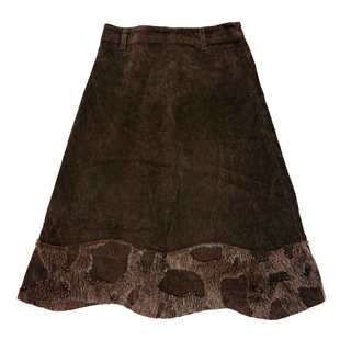 古着vintage复古A字亚比森系外贸秋冬暗黑废土流浪风毛呢半身裙h