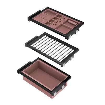 多功能衣柜拉篮阻尼抽屉