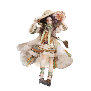 GEM娃衣 4分bjd娃娃 文森特的花之炙热的礼赞 向日葵官服 假发鞋