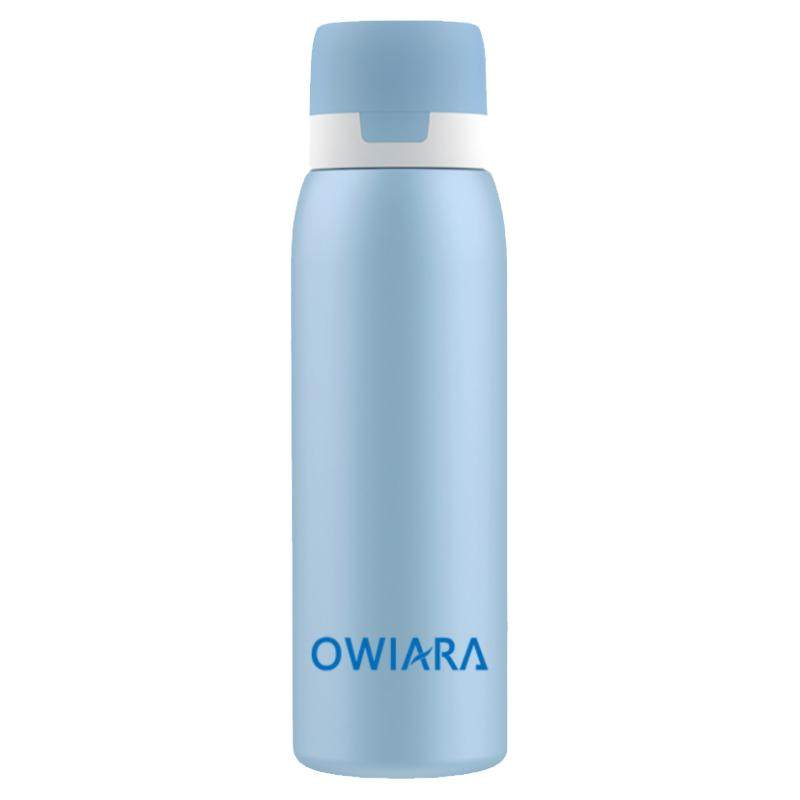 OWIARA德国户外净水器过滤净水杯旅游学生露营不锈钢滤水壶保温杯