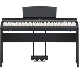 雅马哈电钢琴88键重锤p225初学者便携式家用专业智能电子钢琴p125