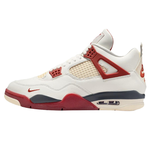 Air Jordan 4 AJ4 白红 乔4联名 Bike 复古篮球鞋IQ8055-100