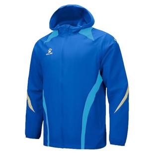 卡尔美外套男风雨衣苏超球员同款防风衣梭织连帽足球训练服定制