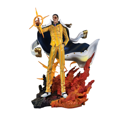 One Piece 动漫周边摆件三大将黄猿波鲁萨利诺手办模型二次元礼物