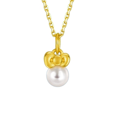 周生生HelloKitty足金吊坠