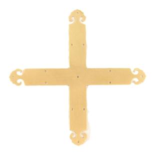 中式纯铜木门房门L形护角仿古花格门背景墙中药柜T形装饰纯铜包角