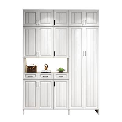 鞋柜新款2026爆款家用门口大容量室内阳台储物柜入户玄关柜门厅柜