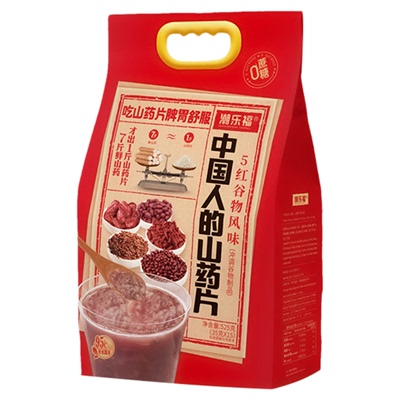 潮乐福五红粉谷物山药片