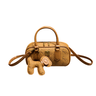 香港品牌包包女款2025新款高级感秋冬手提包真皮单肩斜挎波士顿包