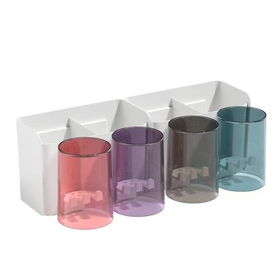 卫生间免打孔牙刷架壁挂式