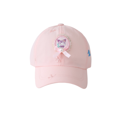 女童3-6岁空顶棒球帽可扎高马尾