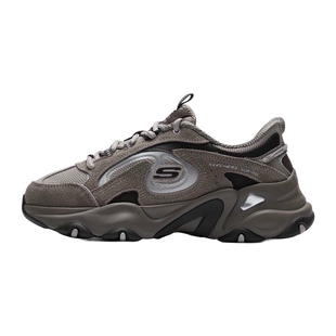 Skechers斯凯奇女鞋厚底老爹鞋2026新款运动休闲鞋150527-DKBR