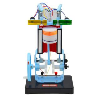迷你汽油机模型J31008初中物理实验器材四冲程内燃机模型教学仪器汽油机四冲程小型燃油机柴油机模型