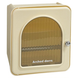 卫生间纸巾盒壁挂式洗脸巾收纳盒厕所免打孔防水抽纸盒厕纸置物架