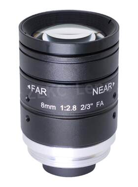 工业镜头低畸变F2.0C口抗振2/3”