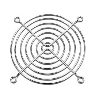 轴流风扇金属保护网罩12CM机箱机柜15排风扇散热器吸烟仪防护铁网