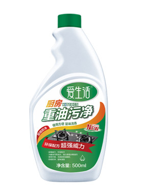 爱生活油污净3瓶厨房重油污去油