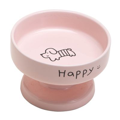 Petdebby宠物猫食盆猫碗陶瓷狗碗