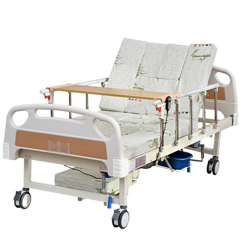 电动护理床可大小便老人瘫痪全自动病人床升降床医疗医用床带便孔