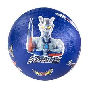 奥特曼儿童卡通草地拍拍皮球哈哈球户外可踢1-3岁宝宝幼儿园玩具