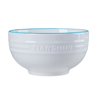 天顺陶瓷子品牌雅嘉华家用陶瓷餐具饭碗米饭碗吃饭的碗釉下彩纯白