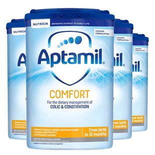 【英国直邮】新版爱他美适度半水解全段防敏进口婴幼儿奶粉800gx4