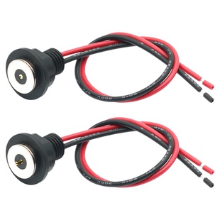 螺纹防水磁吸式接头 充电源线USB磁吸触点公母插头连接器接口端子