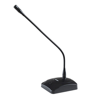 先科有线会议话筒专业无线鹅颈式麦克风桌面台式演讲舞台手持家用