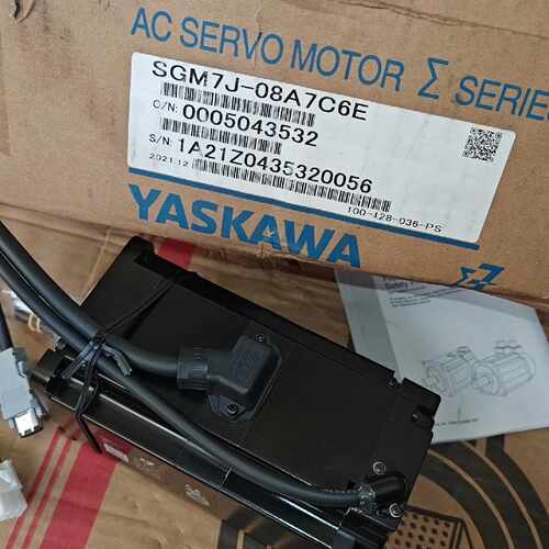 询价安川伺服电机 SGM7J-08A7C6E，三相200V，75