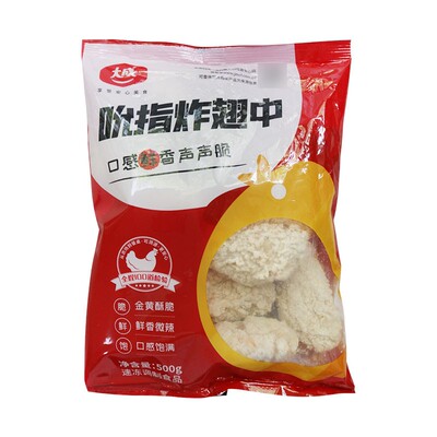 大成吮指炸翅中500g小包装