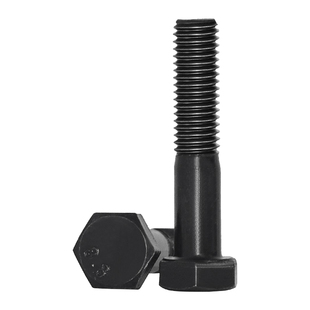 8.8级外六角半牙螺丝发黑高强度加长螺栓M6M8M10M12M14M16M20M24M