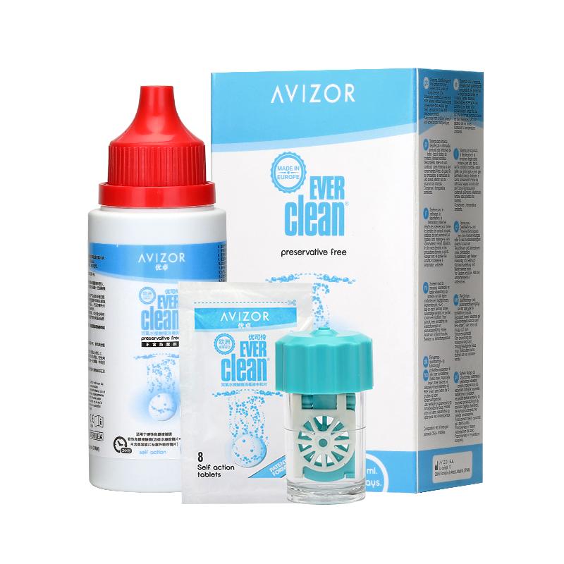 avizor优卓优可伶双氧水护理液硬性rgp角膜塑形性镜ok镜眼镜350ml