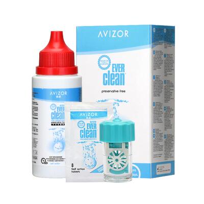 avizor优卓优可伶双氧水护理液硬性rgp角膜塑形性镜ok镜眼镜350ml