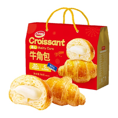 达利园酸奶味流心糕点