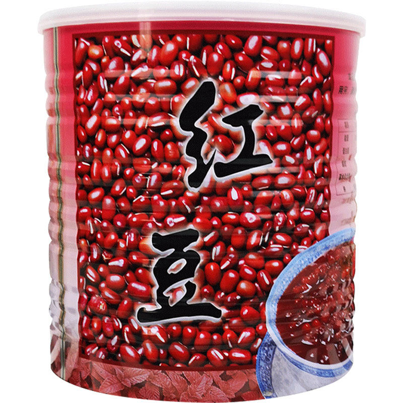 广州名忠糖水红豆罐头900g即食小罐酱罐装奶茶店专用商用原料明忠