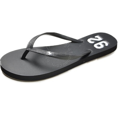 monobo小鹿橡胶防滑纯色人字拖鞋