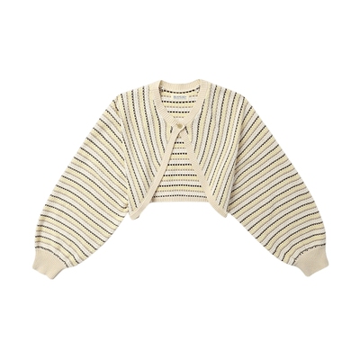 BEAMSBOY短款针织开衫时尚随性