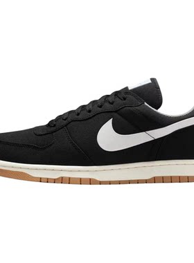 乐积运动 NIKE耐克 BIG LOW 黑生胶低帮复古休闲板鞋854166-003