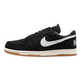 乐积运动 NIKE耐克 BIG LOW 黑生胶低帮复古休闲板鞋854166-003