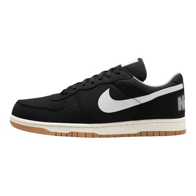 乐积运动 NIKE耐克 BIG LOW 黑生胶低帮复古休闲板鞋854166-003