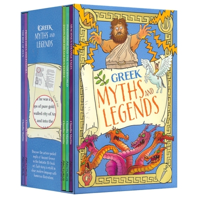 Greek Myths And Legends 希腊神话与传说16册盒装 儿童改编版 英语桥梁书 英语课外读物 宙斯普罗米修斯 英文原版进口儿童图书