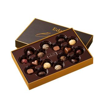【自营】比利时进口Eda's艾达的世界松露夹心巧克力年货礼盒206g