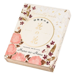 日本香堂NipponKodo新花之花特选礼盒装室内线香附香托化放松身心