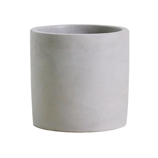 【2个装】北欧多肉绿植小花盆水泥创意个性桌面透气陶土陶盆无孔