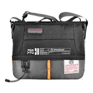 男士斜挎包牛津布邮差包通勤男包休闲单肩包大容量包包潮男帆布包