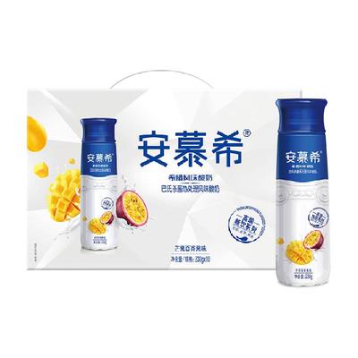 安慕希芒果百香果酸奶230g×10瓶