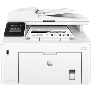 HP惠普M227FDW黑白激光多功能手机无线WiFi网络自动双面打印机一体机连续复印件扫描A4传真机办公四合一